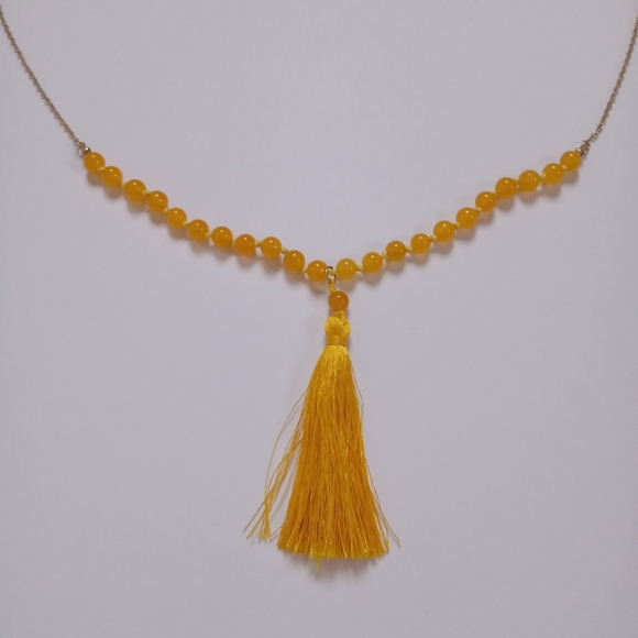 3/$25 Melrose and Market Tassel Necklace - Picture 2 of 3
